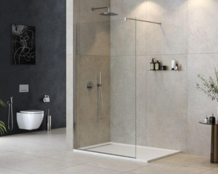 Душевая перегородка Cezares LIBERTA LIBERTA-L-1-120-120-C-Cr 120х195 стекло прозрачное профиль хром глянцевый