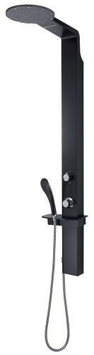 Душевая панель Gedy WELLNESS 00 GYSP10500(14) настенная цвет черный