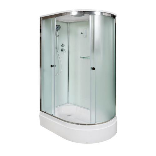 Душевая кабина AvaCan D272SLEL 120х80 асимметричная с крышей ориентация левая