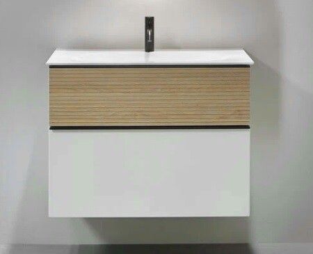 Тумба под раковину Burgbad Fiumo SFXN 122 F3956 FOT45 G0200 120х50 подвесная цвет белый