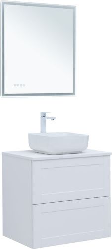 Тумба под раковину Aquanet Терра 00313233 70х50 подвесная цвет белый