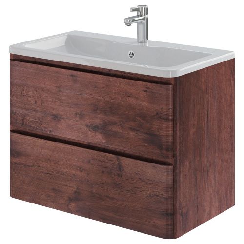 Тумба с раковиной Итана Roberto CS00082164 цвет коричневый