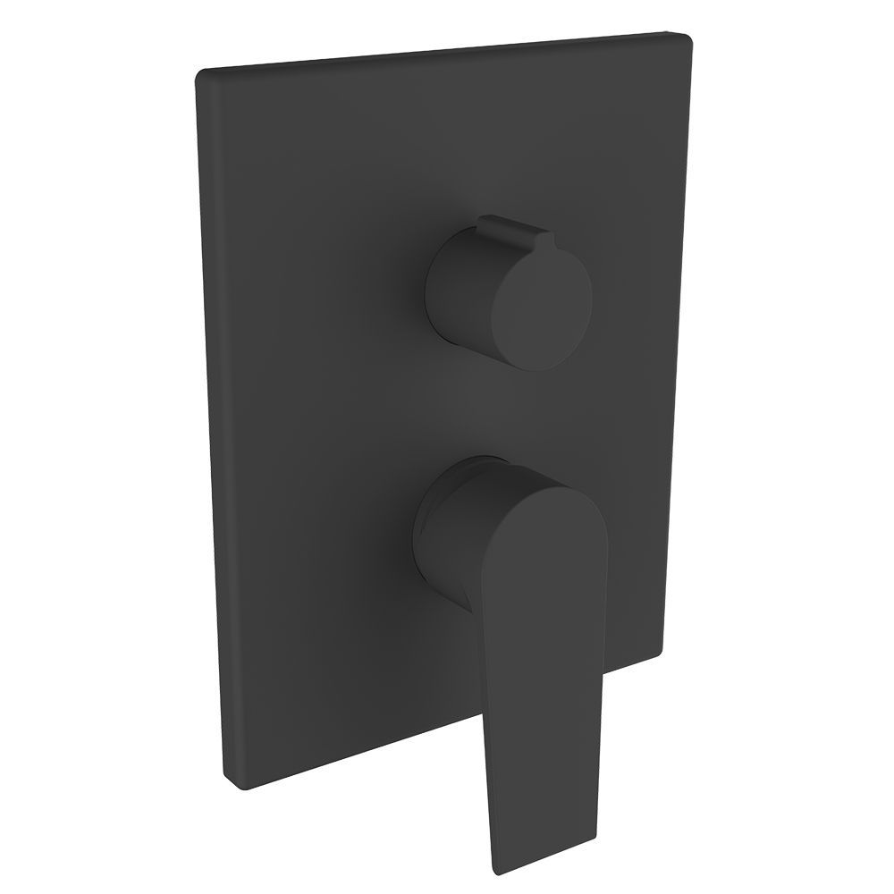 Смеситель Clever Agora Xtreme 61110 встраиваемый в стену черный