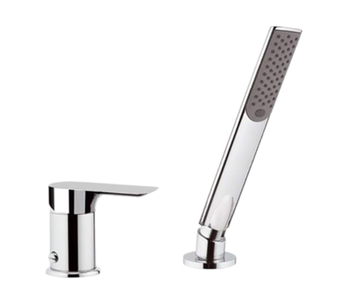 Смеситель Remer Infinity I27 на борт ванны хром