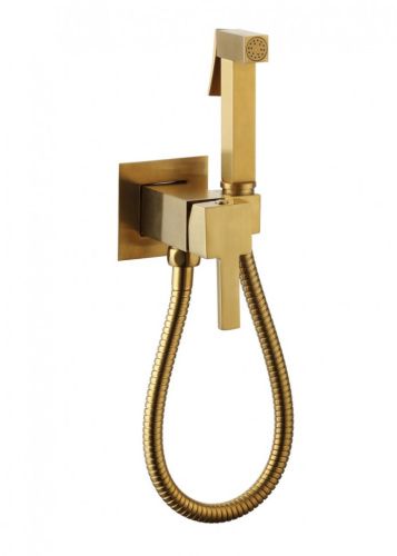 Гигиенический душ со смесителем CeramaLux KBS/007 золото
