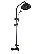 Смеситель для душа RavSlezak LABE L081.5/3CMATZ встраиваемый в стену черный