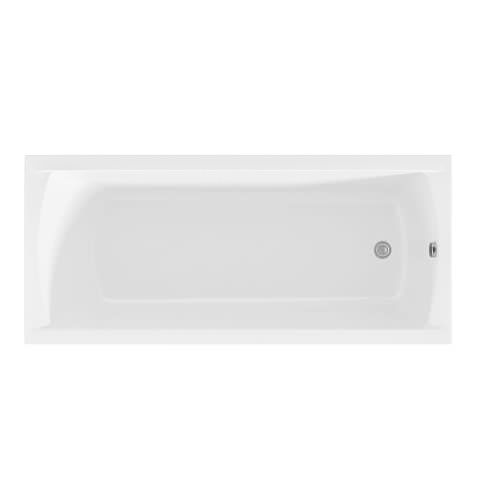 Ванна акриловая 1MarKa MODERN 01мод1880 180х80 пристенная прямоугольная без каркаса