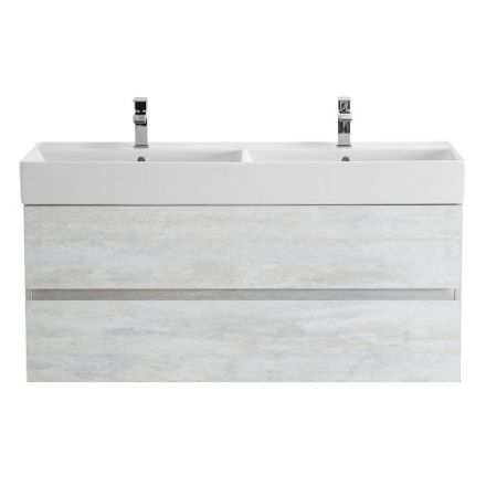 Тумба под раковину Cezares MOLVENO 46 MOLVENO 46-120-2C-SO-2-LB 120х50 подвесная цвет серый