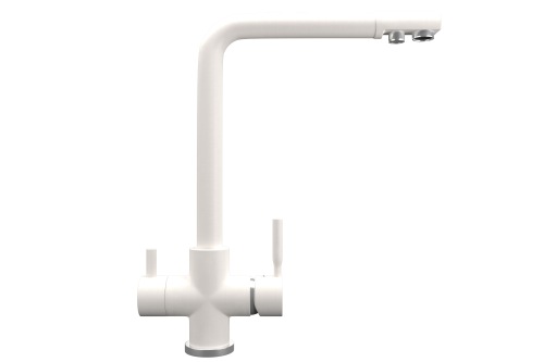 Смеситель для кухни Ulgran Quartz UQ-016-01 на мойку бежевый