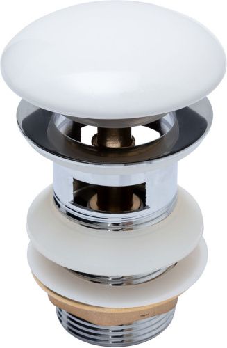 Донный клапан для раковины Aquanet 00333927 белый