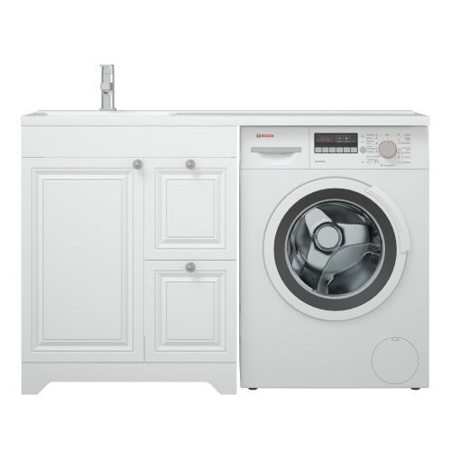 Тумба под раковину Corozo Леон SD-00000726 70х50 напольная цвет белый