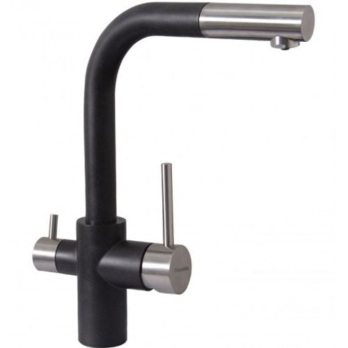 Смеситель для кухни Florentina Кристалл 333.32H.2123.102 на мойку черный
