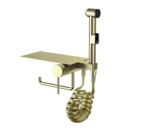 Гигиенический душ со смесителем Bronze de Luxe SCANDI 708/1BR бронза