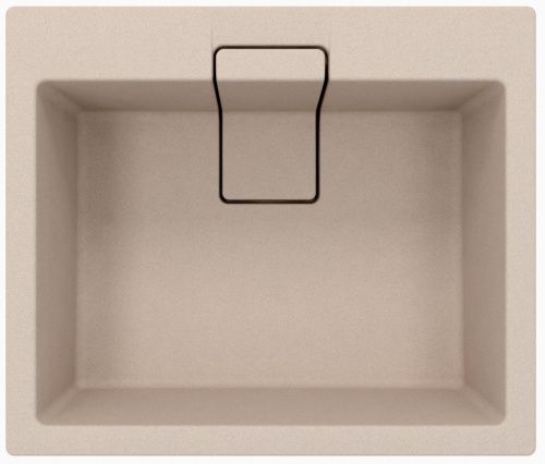 Кухонная мойка Florentina Ривьера 600 20.490.D0600.104 60х50 цвет бежевый поверхность матовая