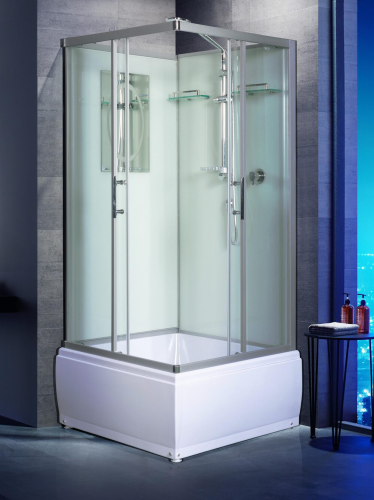 Душевая кабина WeltWasser WW500 10000003254 90х90 квадратная без крыши ориентация универсальная