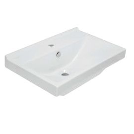 Раковина из сантехнического фаянса СанТа Fest60 60х40 накладная цвет белый