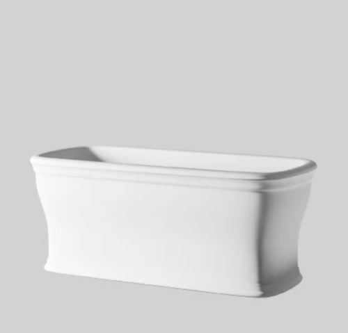 Ванна из искусственного камня Artceram Neo ACW003 03 110х85 отдельностоящая прямоугольная