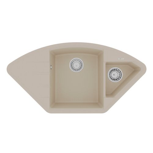 Кухонная мойка LeMark Irkana 980 9910044 100х50 цвет бежевый поверхность матовая