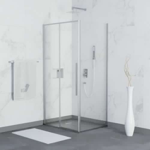 Душевой уголок RGW Stilvoll 32324250-011 150х100 стекло прозрачное профиль хром без поддона