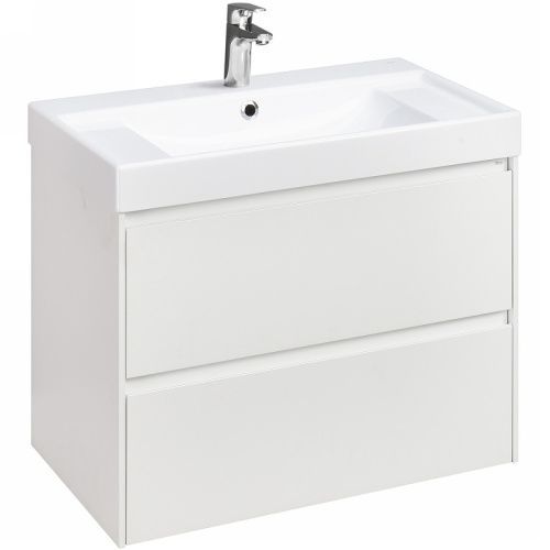 Тумба под раковину Roca Ona A857630509 80х50 подвесная цвет белый