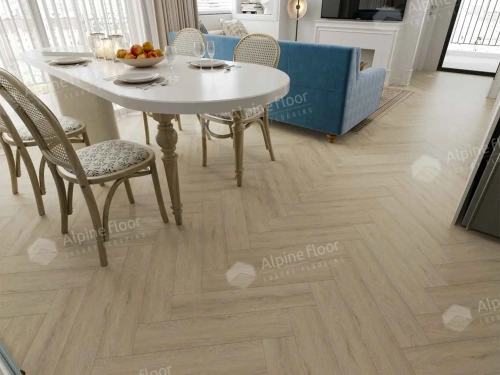 Кварцвиниловая плитка Alpine Floor Parquet LVT ECO-16-25 Дуб Денеб толщина 0.25 см 43 класс 590х118