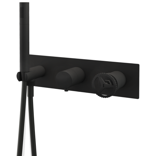 Смеситель для душа Remer Chrono CH97D3NO встраиваемый в стену черный