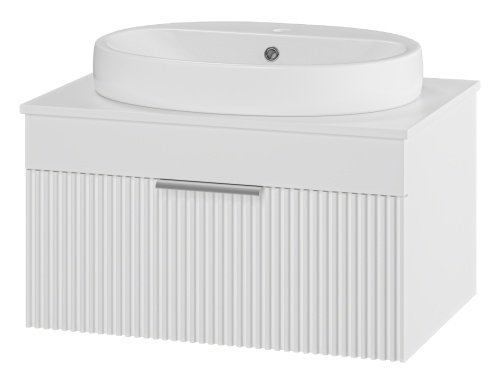 Тумба под раковину Brevita Enfida ENF-06070-0141Я 70х50 подвесная цвет белый