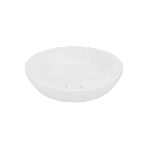 Раковина керамическая Iddis Cloud CLOWS06i27 40х30 накладная цвет белый без отверстий под смеситель