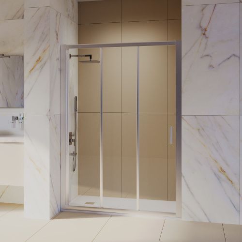 Душевая дверь RGW Classic 410911108-11 80х185 стекло прозрачное профиль хром