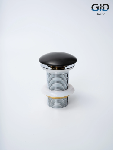 Донный клапан Gid Minucia 74402K черный