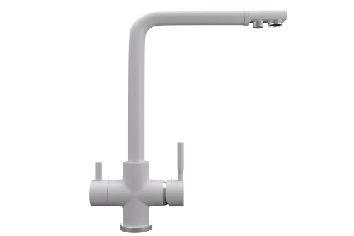 Смеситель для кухни Ulgran Quartz UQ-016-04 на мойку серый