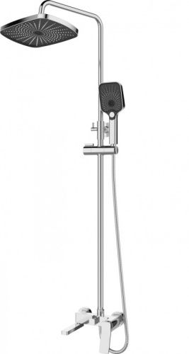 Душевая стойка Esbano GEMINI ESDSGEMI-DSXR настенная цвет хром
