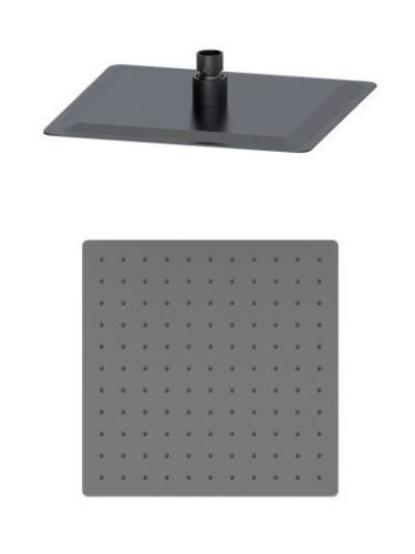 Верхний душ Wonzon & Woghand WW-88DP02-BGM 30х30 серый