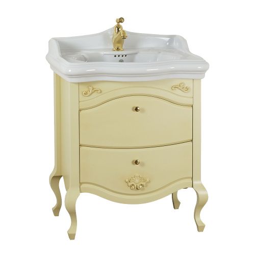 Тумба под раковину Migliore IMPERO 25978 70х50 напольная цвет бежевый