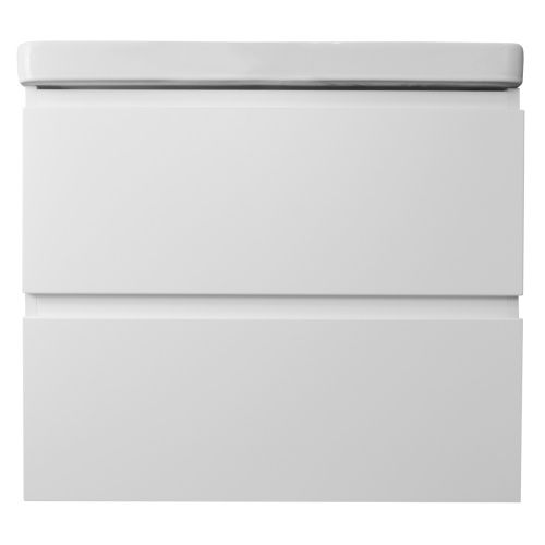 Тумба с раковиной Azario Мила CS00082786 70х50 подвесная цвет белый