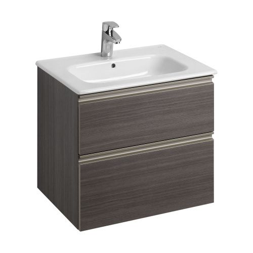 Тумба под раковину Roca THE GAP A857397402 60х50 подвесная цвет коричневый