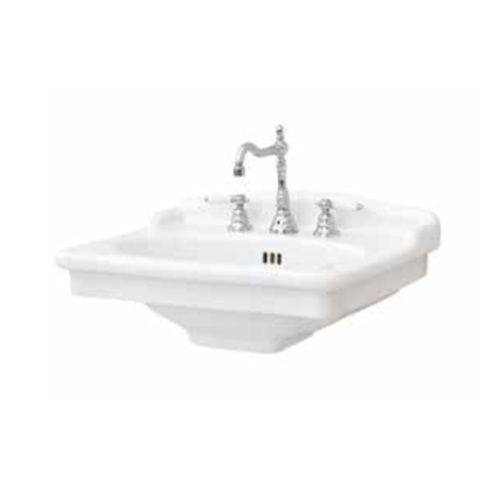 Раковина керамическая Artceram HERMITAGE HEL002 01 00*1 70 см подвесная цвет белый 1 отверстие под смеситель