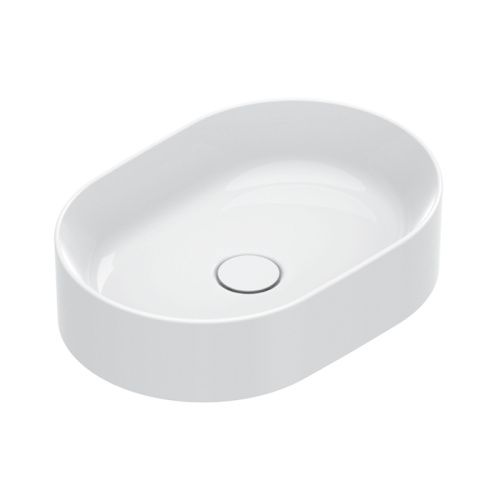 Раковина керамическая Catalano Zero 122500001 50 см накладная цвет белый без отверстий под смеситель