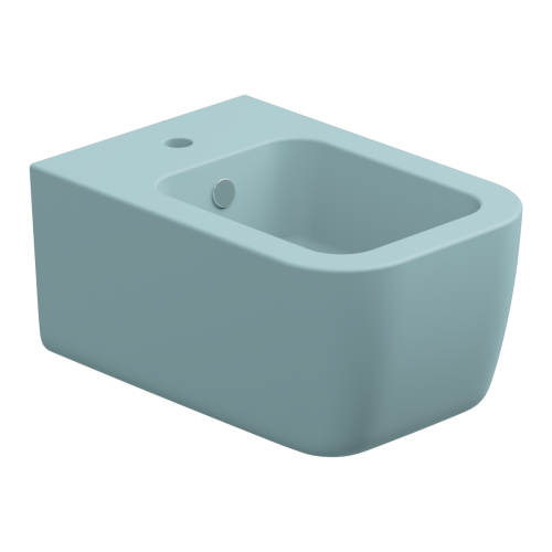 Биде подвесное GSG Ceramic Design Brio BRBISO037 цвет голубой