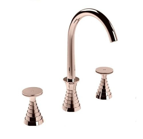 Смеситель Stella TITIAN TT00015AU02 на раковину розовое золото