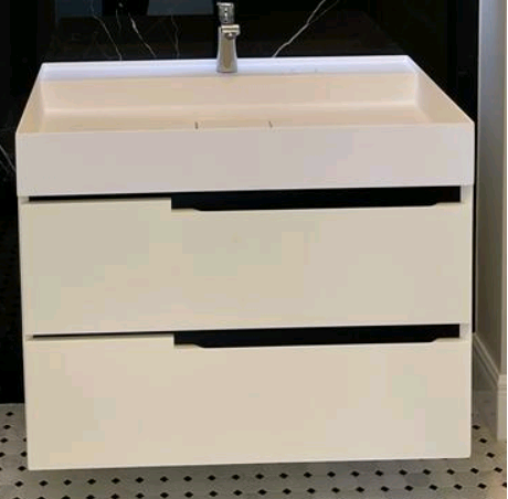 Тумба под раковину Oasis Profilo 0PF1450851S M513 90х50 подвесная цвет бежевый