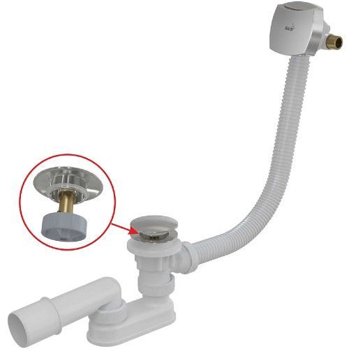 Слив-перелив Alcadrain A508CKM хром