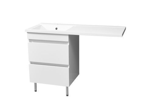 Тумба под раковину Stella Polar Мадлен SP-00000406 60х50 напольная цвет белый