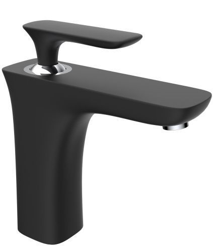 Смеситель AltroBagno Aperto AltroBagnoAperto0120NeOp на раковину черный