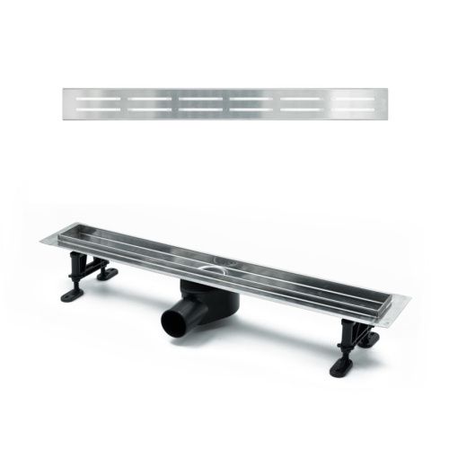 Душевой лоток Timo Standart DP20900-DG20900 95х15 хром