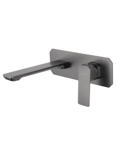 Смеситель для раковины Wonzon & Woghand Diamond WW-88869011-BGM встраиваемый в стену серый