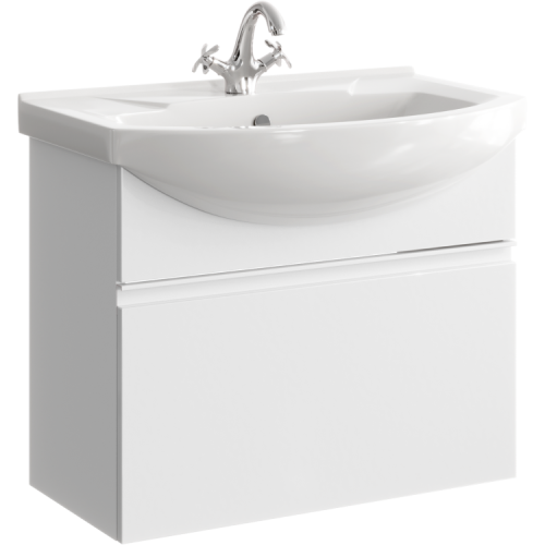 Тумба под раковину Aqwella Y ROD01071 70х30 подвесная цвет белый