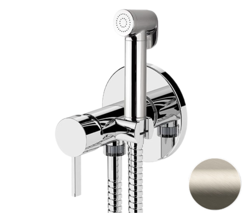 Гигиенический душ со смесителем Remer MC65WXV нержавеющая сталь