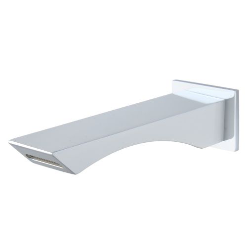 Излив LeMark LM5881CW настенный белый/хром