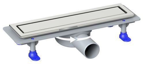 Душевой лоток Loranto PRIME SKALA DELUXE 4028.0Y050K.060.1 65х10 нержавеющая сталь